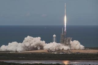 In this handout provided by the National Aeronautics and Space Administration (NASA), the SpaceX Falcon 9 rocket, with the Dragon spacecraft onboard, launches from pad 39A at NASA's Kennedy Space Center on June 3, 2017 in Cape Canaveral, Florida. Dragon is carrying almost 6,000 pounds of science research, crew supplies and hardware to the International Space Station in support of the Expedition 52 and 53 crew members. The unpressurized trunk of the spacecraft also will transport solar panels, tools for Earth-observation and equipment to study neutron stars. This will be the 100th launch, and sixth SpaceX launch, from this pad. Previous launches include 11 Apollo flights, the launch of the unmanned Skylab in 1973, 82 shuttle flights and five SpaceX launches.